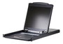 Aten CL1308 - Commutateur KVM LCD 8 ports avec écran 19", USB/PS/2, VGA, pour contrôle jusqu'à 128 ordinateurs en cascade