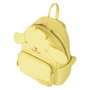 LOUNGEFLY Mochila Pompompurin Hello Kitty Sac à Dos 26 cm en Similicuir Texturé avec Bretelle Rembourrée, Poche à Fermeture Éclair et Détails Dorés