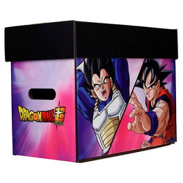 SD TOYS - Coffret de rangement Dragon Ball Z - Boîte de collectible en carton plié avec sachet plastique
