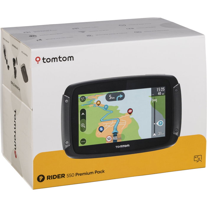TomTom Rider 550 World Premium Pack TomTom Rider 550 World Premium Pack