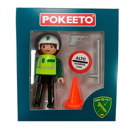 Eleven Force Figurine Pokeeto Guardia Civil Tráfico Hombre Ef15105 - Figurine de collection - Version espagnole