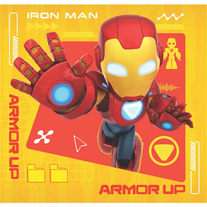 Clementoni - 3 Puzzles de 48 Pièces - Iron Man - Puzzle Enfant sur le Thème Marvel - 21 x 20,5 cm