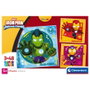 Clementoni Coffret 3x48 pièces Square Iron-Man and his Awesome