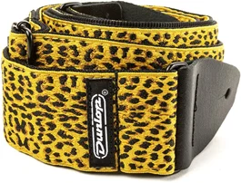 Dunlop Sangle Jacquard Leopardskin pour Guitare ou Basse