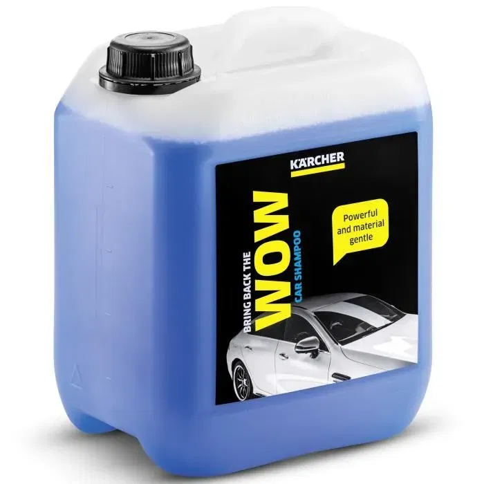 Karcher - Shampoing pour automobile, carrosserie et véhicules - Nettoyant doux en profondeur - Bidon 5 litres