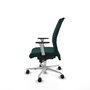 Piqueras Y Crespo Chaise Albacete Confidente Vert Bouteille avec Mécanisme Synchrone et Base Aluminium