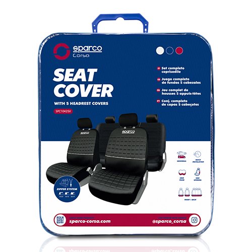Abc Jeu de housses Lazio Gris CS6