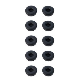 Jabra - Coussinets d'oreille en similicuir noir pour casque Engage 55, 65, 75