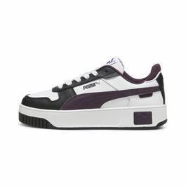 Baskets Casual pour Femme Puma Carina Street Blanc Blue marine 10 ans