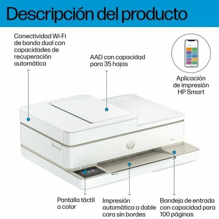 Imprimante Multifonction HP MULTI HP 6520E AIO Imprimante Multifonction HP MULTI HP 6520E AIO