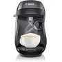 Bosch TAS102EC3 - Machine à café automatique Tassimo Happy noire - Inclut 3 packs de T-Discs - Compacte, éco-conçue, réservoir 0.7L, facile d'utilisation