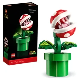 LEGO 71426 Plante Piranha Super Mario - Figurine Articulée avec Tube et Pièces - Maquette pour Adultes et Idée Cadeau
