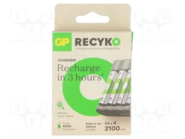 GP Chargeur de microprocesseur Ni-MH AA, AAA B441
