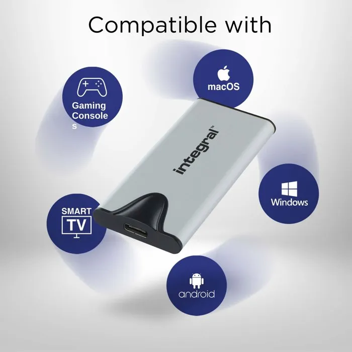 Integral Memory SlimXpress SSD portable 500 Go USB-C