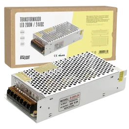 BX3-MPS-200W24V - Alimentation AC/DC transformateur 220VAC vers 24VDC 200W 6A IP20 - pour bandes LED et systèmes électroniques