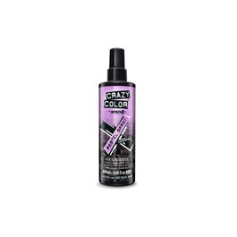 Crazy Color Spray Lavis Temporaire Capillaire Lavande 250 mL - Pour Cheveux Blonds, Éliminable en 1 à 3 Lavages - Crazy Color