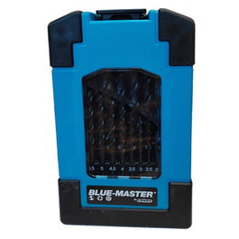 Blue Master Coffret de 25 forets hélicoïdaux HSS 1-13 mm