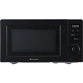 Continental Edison Micro-ondes Monofonction CEMO20DB - 20 L, 1050 W, Noir, Affichage Digital - Dimensions: 43.4 x 32.9 x 24.1 cm