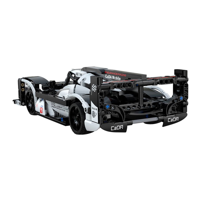 DEQUBE GT Super Car Programmable 427 Pièces CADA C51307W, Voiture de Sport avec LED, Bluetooth, 2.4G, Langue: Anglais, Portugais, Espagnol DEQUBE GT Super Car Programmable 427 Pièces CADA C51307W, Voiture de Sport avec LED, Bluetooth, 2.4G, Langue: Anglais, Portugais, Espagnol