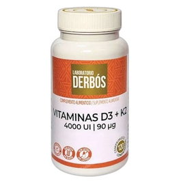 DERBOS Vitamines D3 + K2 4000 UI 90 µg 120 comp.