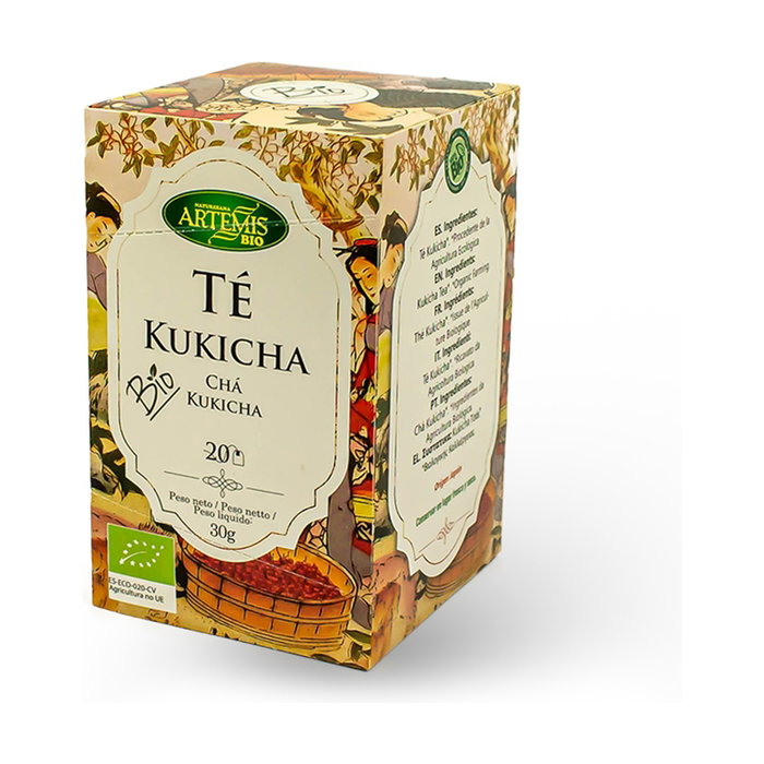 ARTEMIS BIO Té Kukicha - Thé de 3 ans (20 filtres) ARTEMIS BIO Té Kukicha - Thé de 3 ans (20 filtres)