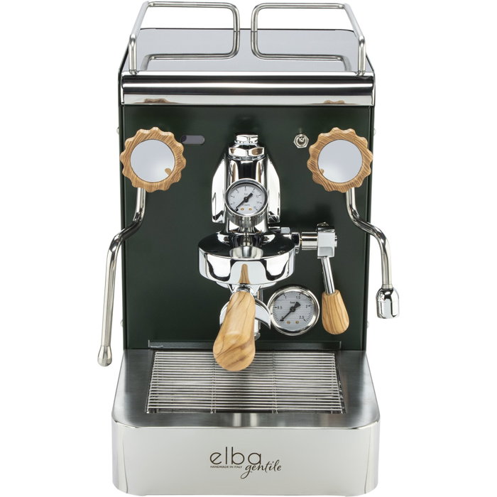 Elba Machine à espresso Gentile RAL6009 vert fir green Elba Machine à espresso Gentile RAL6009 vert fir green