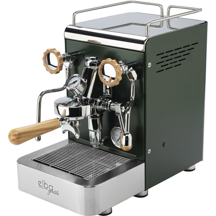 Elba Machine à espresso Gentile RAL6009 vert fir green Elba Machine à espresso Gentile RAL6009 vert fir green
