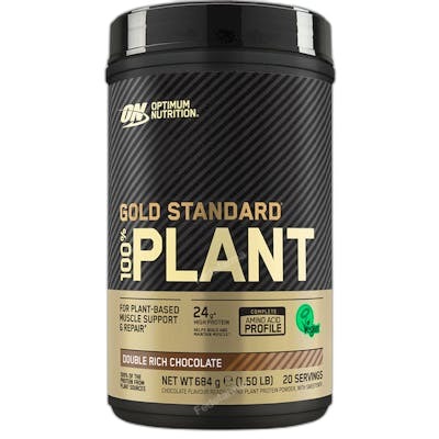 Optimum Nutrition On 100% Gold Standard Plant - Protéines en poudre végétales saveur chocolat, 684 g Optimum Nutrition On 100% Gold Standard Plant - Protéines en poudre végétales saveur chocolat, 684 g