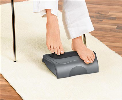 Beurer FM-39 Appareil de massage shiatsu pour pieds avec fonction chauffante infrarouge - Soulage la fatigue et active la circulation