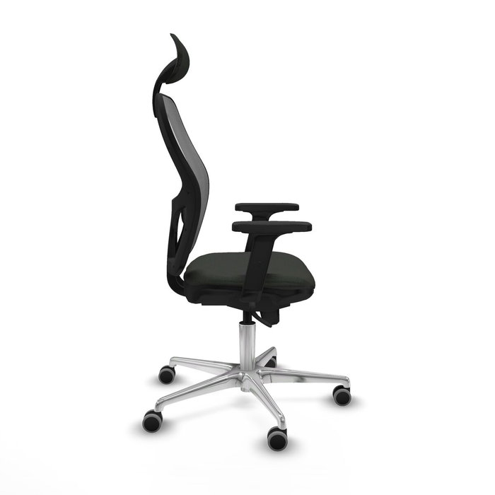 Piqueras y Crespo Chaise de Bureau avec Appui-tête 2D086G1 Noir