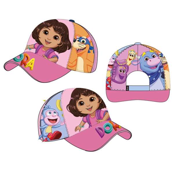 Cerdá Casquette à visière courbe Dora l'Exploratrice 53 cm - PINK