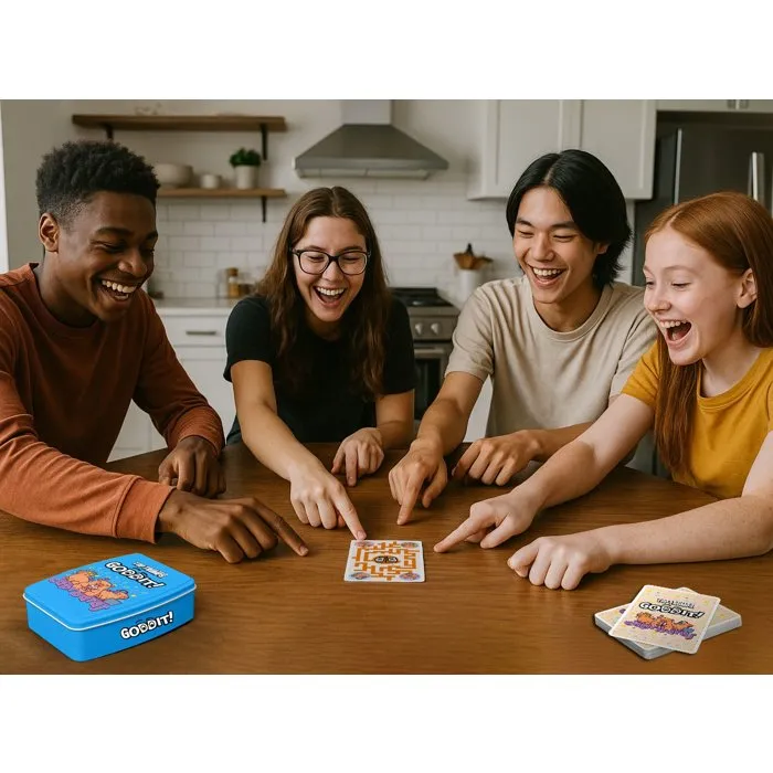 Winning Moves - Jeu de cartes Top Trumps Capybaras GODDIT - Avec 55 énigmes, labyrinthes et défis - De 1 à 6 joueurs - À partir de 6 ans