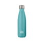 IRISANA Bouteille isotherme en acier inoxydable 350 ml avec housse néoprène turquoise