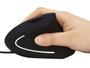 Sandberg Souris Verticale Filaire USB Ergonomique pour Prévention des Douleurs au Poignet - Format Naturel pour Main