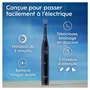 Oral-B iO2 - Brosse à dents électrique - Noir - 3 modes de brossage, minuteur 2 minutes, capteur de pression, batterie longue durée