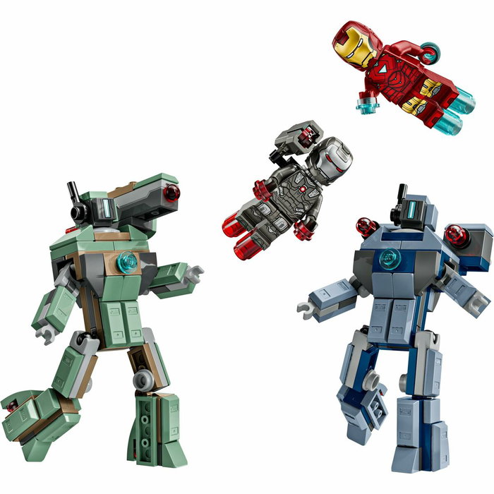 LEGO Marvel 76320 Iron Man et War Machine contre les Drones de Hammer