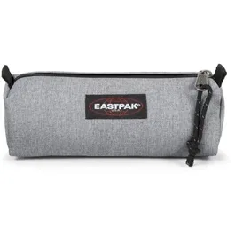 Eastpak Benchmark Single - Trousse de rangement - Compartiment principal spacieux - Nylon résistant - Fermeture à zip - Gris Sunday - H6 x L20.5 x P7.5 cm