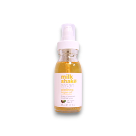 Milk Shake Huile d'argan biologique - Traitement nourrissant et conditionneur pour cheveux, 50 ml