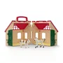 Schleich Coffret Ferme Transportable avec 2 figurines Horse Club