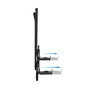 Tooq Support Barre de Son TV Multinstallation Noir pour Montage Mural et VESA 800x400 jusqu'à 15 kg
