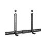Tooq Support Barre de Son TV Multinstallation Noir pour Montage Mural et VESA 800x400 jusqu'à 15 kg