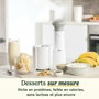 Cuisinart ICEFD10E Machine à glace Blanc