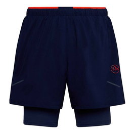 Short de Sport pour Homme La Sportiva Trail Bite Blue marine 14-15 ans