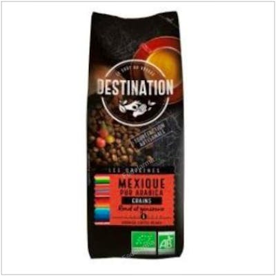 Destination Café Mexico 100% Arabica grains 250g bio Destination Café Mexico 100% Arabica grains 250g bio