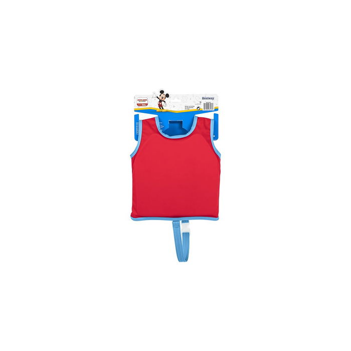 Bestway Gilet Disney Mickey Mouse UPF 50+ 51 cm +1 à 3 Ans Piscine et Plage 09101