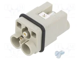 HARTING Insert de contact Han Q HDC mâle 3 broches
