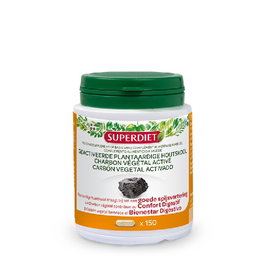 SUPERDIET Charbon Végétal Activé 150 capsules