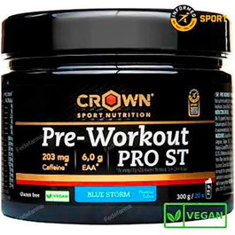 CROWN SPORT NUTRITION Pre Workout PRO ST Blue Storm 300 g