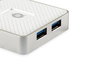 Conceptronic Hub USB 3.0 4 Ports (5Gbps) avec Adaptateur Secteur - Hubbies03 W 4
