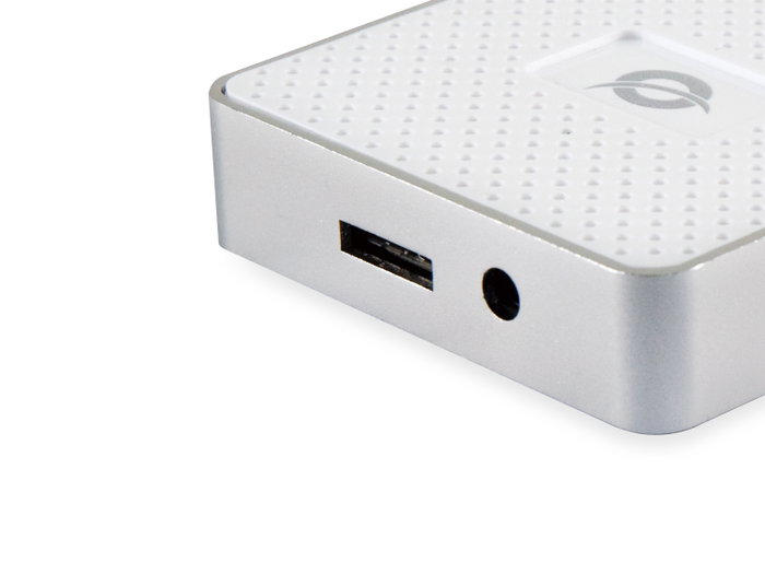 Conceptronic Hub USB 3.0 4 Ports (5Gbps) avec Adaptateur Secteur - Hubbies03 W 4